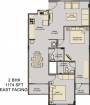 CoEvolve Elvira (2BHK+2T (1,174 sq ft) 1174 sq ft)