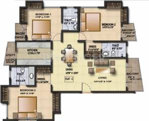 Sumanth Sreshta Pranavam (3BHK+3T (1,615 sq ft) 1615 sq ft) Sumanth Sreshta Pranavam (3BHK+3T (1,615 sq ft) 1615 sq ft)