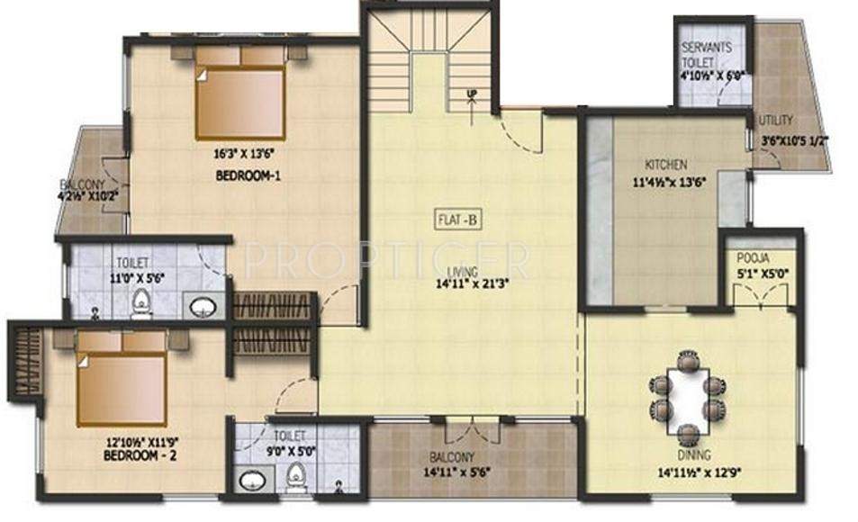 Sumanth Sreshta Pranavam (5BHK+7T (3,895 sq ft) Study Room 3895 sq ft)