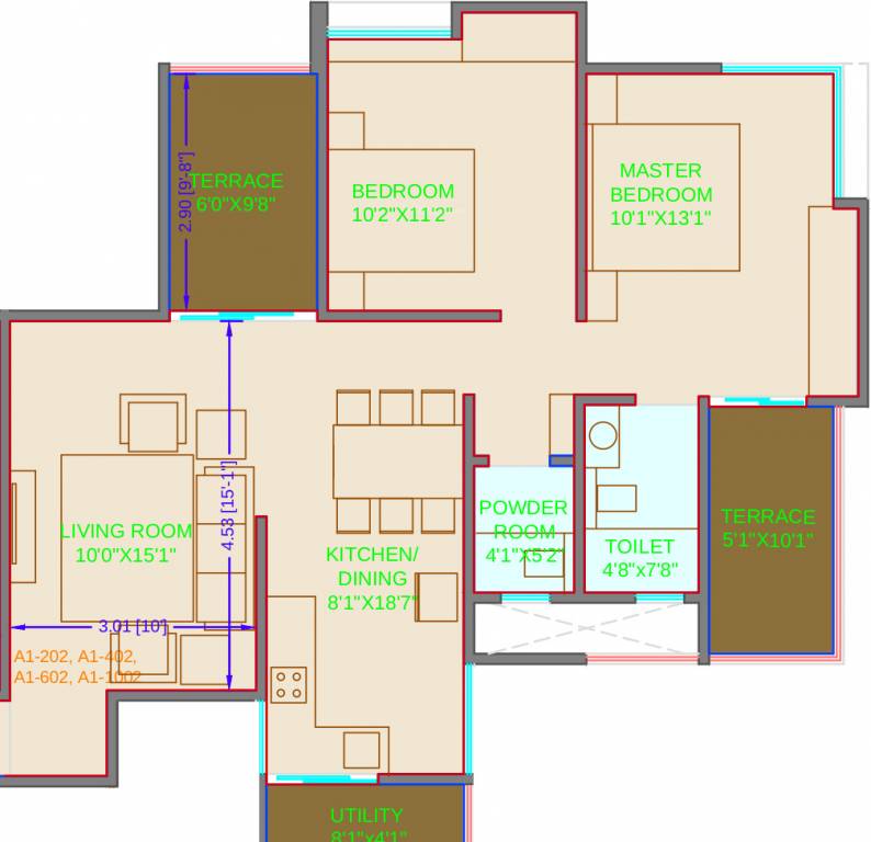 Mittal Akshardham (2BHK+2T (1,050 sq ft) 1050 sq ft) Mittal Akshardham (2BHK+2T (1,050 sq ft) 1050 sq ft)