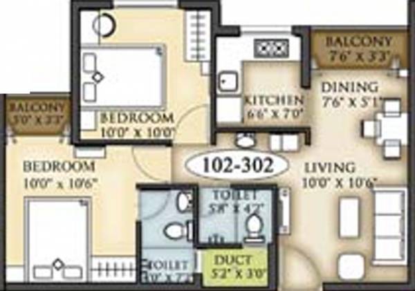 Shree Nirmaan Arihant Nirmaan Enclave (2BHK+2T (746 sq ft) 746 sq ft) Shree Nirmaan Arihant Nirmaan Enclave (2BHK+2T (746 sq ft) 746 sq ft)