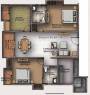 Sumanth Sreshta Anugraha (2BHK+2T (1,382 sq ft)   Study Room 1382 sq ft)