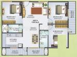 Vajra Global (3BHK+2T (1,305 sq ft) 1305 sq ft)
