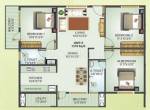 Vajra Global (3BHK+2T (1,370 sq ft) 1370 sq ft)