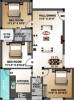 GV Adithi (3BHK+2T (1,070 sq ft) 1070 sq ft)