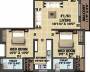 GV Mansarovar (2BHK+2T (827 sq ft) 827 sq ft) GV Mansarovar (2BHK+2T (827 sq ft) 827 sq ft)