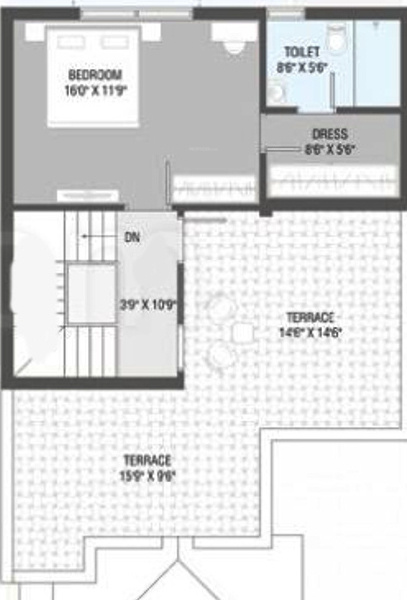  shri-shaligram-villa Floor Plan Second Floor Plan