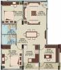 Ahad Silver Crown (2BHK+2T (1,010 sq ft) 1010 sq ft)