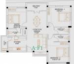 Skyline Elegance (3BHK+3T (1,193 sq ft) 1193 sq ft) Skyline Elegance (3BHK+3T (1,193 sq ft) 1193 sq ft)