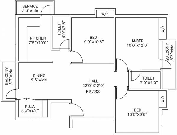 RAS Constructions Kodambakkam (3BHK+2T (1,220 sq ft) + Pooja Room 1220 sq ft) RAS Constructions Kodambakkam (3BHK+2T (1,220 sq ft) + Pooja Room 1220 sq ft)