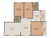 Hexa Sunflower (3BHK+2T (1,241 sq ft) 1241 sq ft)