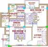 Bamana Lotus (3BHK+3T (1,444 sq ft) 1444 sq ft)