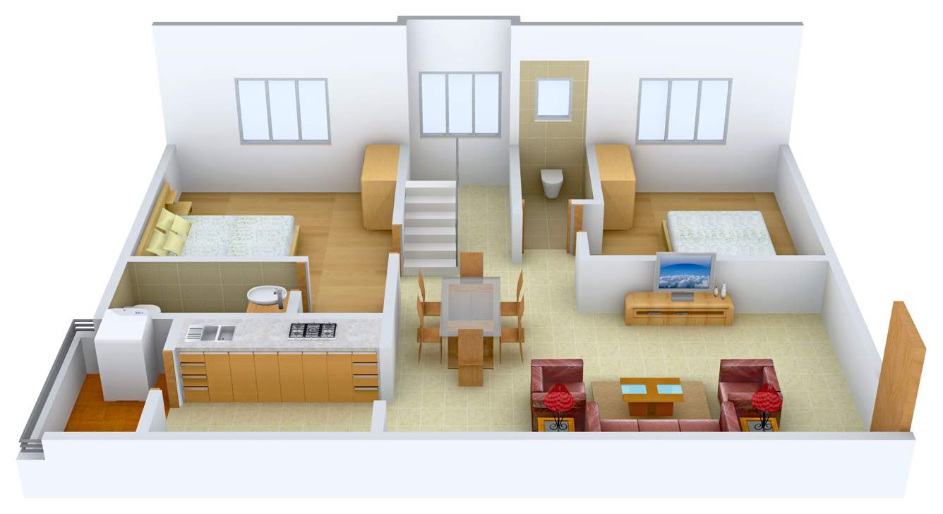 Riverstone Chancellor (3BHK+4T (1,970 sq ft) + Study Room 1970 sq ft)