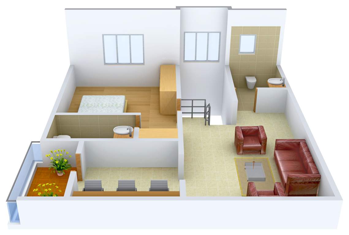 Riverstone Chancellor (3BHK+4T (1,970 sq ft) + Study Room 1970 sq ft)