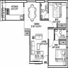 HPK Star Property Developer Promenade (2BHK+2T (830 sq ft) 830 sq ft)