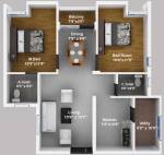 Afcon Ramprasath Paradise (2BHK+2T (1,032 sq ft) 1032 sq ft) Afcon Ramprasath Paradise (2BHK+2T (1,032 sq ft) 1032 sq ft)