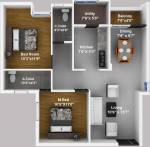 Afcon Ramprasath Paradise (2BHK+2T (1,044 sq ft) 1044 sq ft) Afcon Ramprasath Paradise (2BHK+2T (1,044 sq ft) 1044 sq ft)