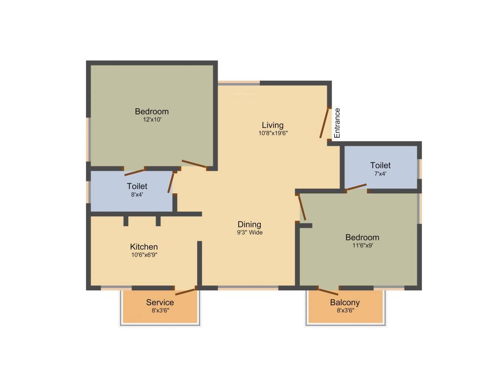 AK Aaji Aster (2BHK+2T (891 sq ft) 891 sq ft) AK Aaji Aster (2BHK+2T (891 sq ft) 891 sq ft)