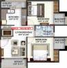 Mahaveer Meridian (2BHK+1T (894 sq ft) 894 sq ft)