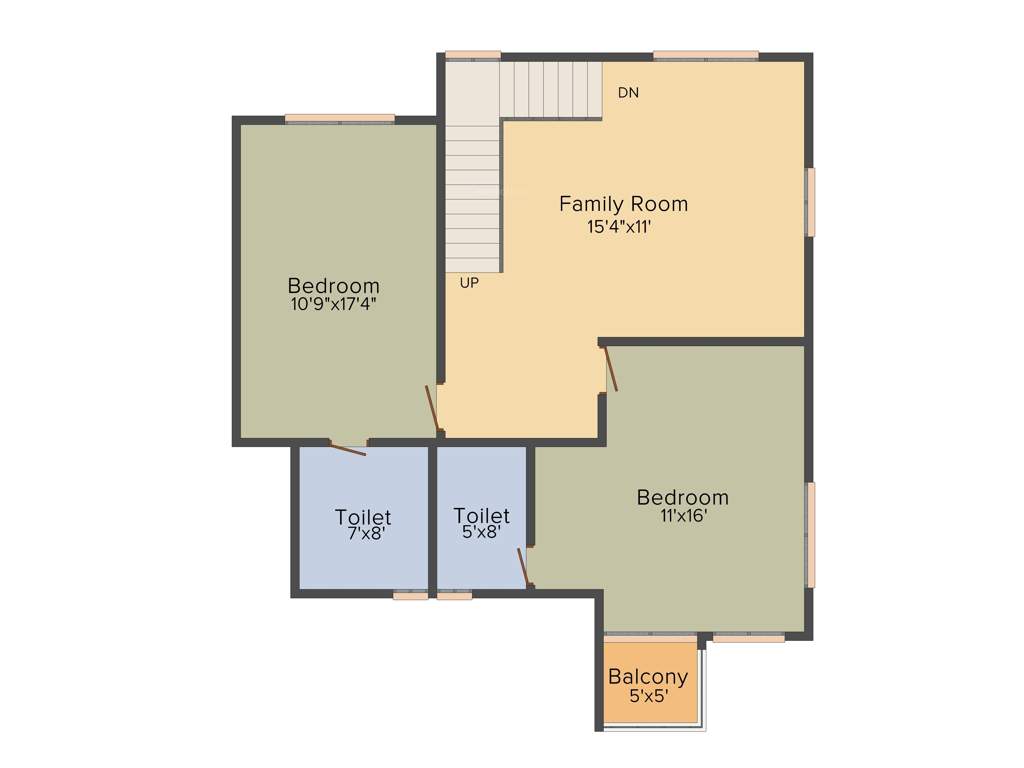 KE Palm County (4BHK+4T (2,700 sq ft) + Pooja Room 2700 sq ft)