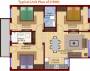 Galaxy Palm 25 (3BHK+2T (1,150 sq ft) 1150 sq ft)