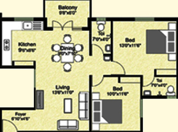 Shirdi Whitefield Grand (2BHK+2T (1,049 sq ft) 1049 sq ft) Shirdi Whitefield Grand (2BHK+2T (1,049 sq ft) 1049 sq ft)