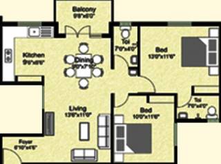 Shirdi Whitefield Grand (2BHK+2T (1,049 sq ft) 1049 sq ft) Shirdi Whitefield Grand (2BHK+2T (1,049 sq ft) 1049 sq ft)