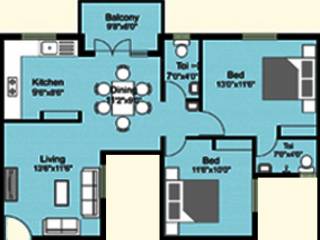 Shirdi Whitefield Grand (2BHK+2T (1,000 sq ft) 1000 sq ft) Shirdi Whitefield Grand (2BHK+2T (1,000 sq ft) 1000 sq ft)