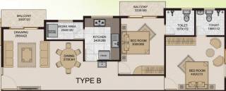 Group Prayag (2BHK+2T (1,253 sq ft) 1253 sq ft)