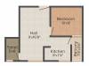 Radhika Shanti Tower (1BHK+1T (535 sq ft) 535 sq ft)