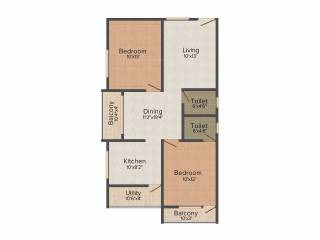 Vyshnavi Sri Vyshnavi Towers (2BHK+2T (1,005 sq ft) 1005 sq ft)