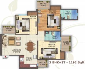 Aaradhyam Golf Homes (3BHK+2T (1,192. sq ft) 1192 sq ft) Aaradhyam Golf Homes (3BHK+2T (1,192. sq ft) 1192 sq ft)