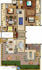Exotic Grandeur (4BHK+5T (4,764 sq ft) + Study Room 4764 sq ft)