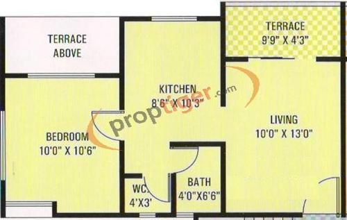 Shri Siddhivinayak Eco Gram (1BHK+1T (540 sq ft) 540 sq ft)