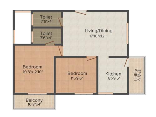 Aryan Build Estates Pvt Ltd Aryan Pebble (2BHK+2T (983 sq ft) 983 sq ft) Aryan Build Estates Pvt Ltd Aryan Pebble (2BHK+2T (983 sq ft) 983 sq ft)