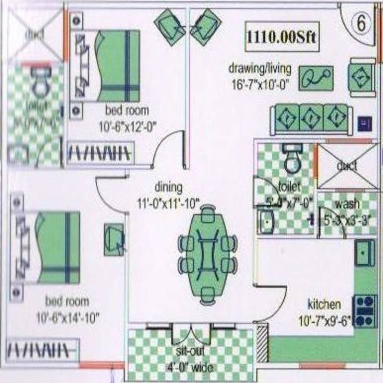 VSR Ventures VS Epitome (2BHK+2T (1,110 sq ft) 1110 sq ft) VSR Ventures VS Epitome (2BHK+2T (1,110 sq ft) 1110 sq ft)