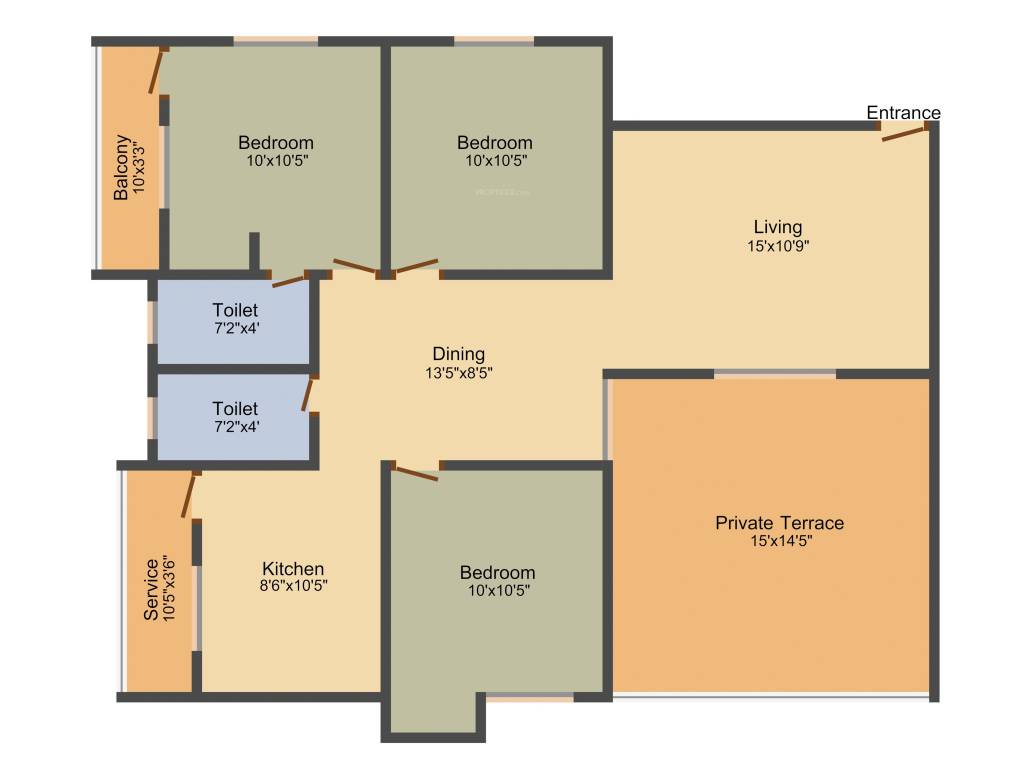 Jeni Joel Palace (3BHK+2T (1,132 sq ft) 1132 sq ft) Jeni Joel Palace (3BHK+2T (1,132 sq ft) 1132 sq ft)