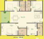 Pooja Rising Lyrics (3BHK+3T (1,906 sq ft) 1906 sq ft)