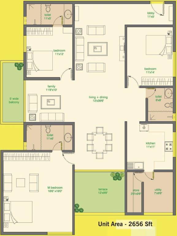 Pooja Rising Lyrics (3BHK+3T (2,656 sq ft) 2656 sq ft) Pooja Rising Lyrics (3BHK+3T (2,656 sq ft) 2656 sq ft)