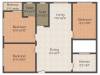 Anushka Binoy Apartment (3BHK+2T (1,255 sq ft) 1255 sq ft)
