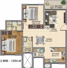 Kolte Patil iTowers Exente (2BHK+2T (1,294 sq ft) 1294 sq ft) Kolte Patil iTowers Exente (2BHK+2T (1,294 sq ft) 1294 sq ft)