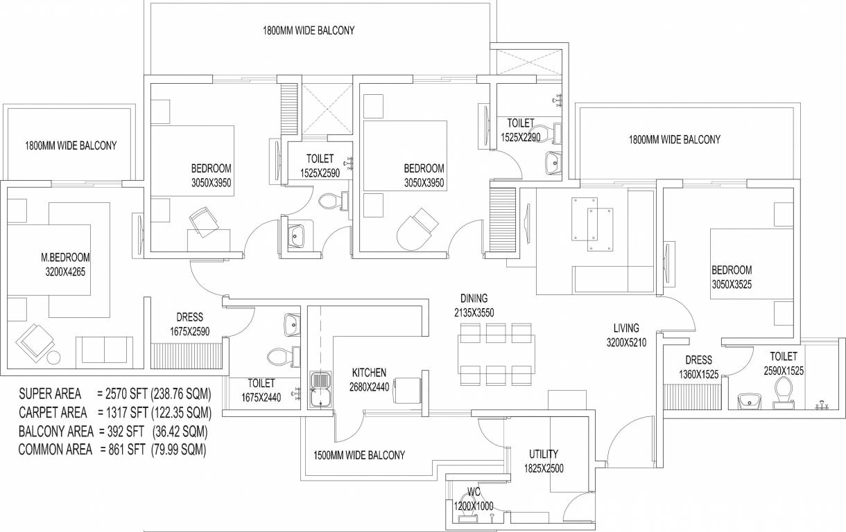 Floor Plan aqua front towers Floor Plan Floor Plan