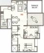 Surana Passiflora Avenue (2BHK+2T (1,032 sq ft) 1032 sq ft) Surana Passiflora Avenue (2BHK+2T (1,032 sq ft) 1032 sq ft)