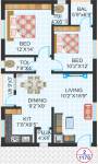 Akruthi Srinivasam (2BHK+2T (1,170 sq ft) + Pooja Room 1170 sq ft) Akruthi Srinivasam (2BHK+2T (1,170 sq ft) + Pooja Room 1170 sq ft)
