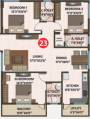 South South Park (3BHK+3T (1,390 sq ft) 1390 sq ft) South South Park (3BHK+3T (1,390 sq ft) 1390 sq ft)
