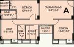 Srijan Eternis (2BHK+2T (1,049 sq ft) + Study Room 1049 sq ft) Srijan Eternis (2BHK+2T (1,049 sq ft) + Study Room 1049 sq ft)