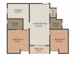 XS VivaCity (2BHK+2T (935 sq ft)   Study Room 935 sq ft) XS VivaCity (2BHK+2T (935 sq ft)   Study Room 935 sq ft)