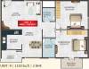 VSM Gangothri SLV Meadows (2BHK+2T (1,150 sq ft) 1150 sq ft)