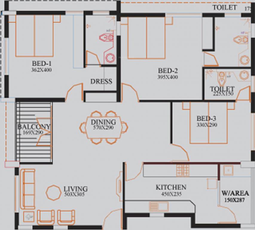 Powerlink Meleveedu (3BHK+3T (1,576 sq ft) 1576 sq ft) Powerlink Meleveedu (3BHK+3T (1,576 sq ft) 1576 sq ft)