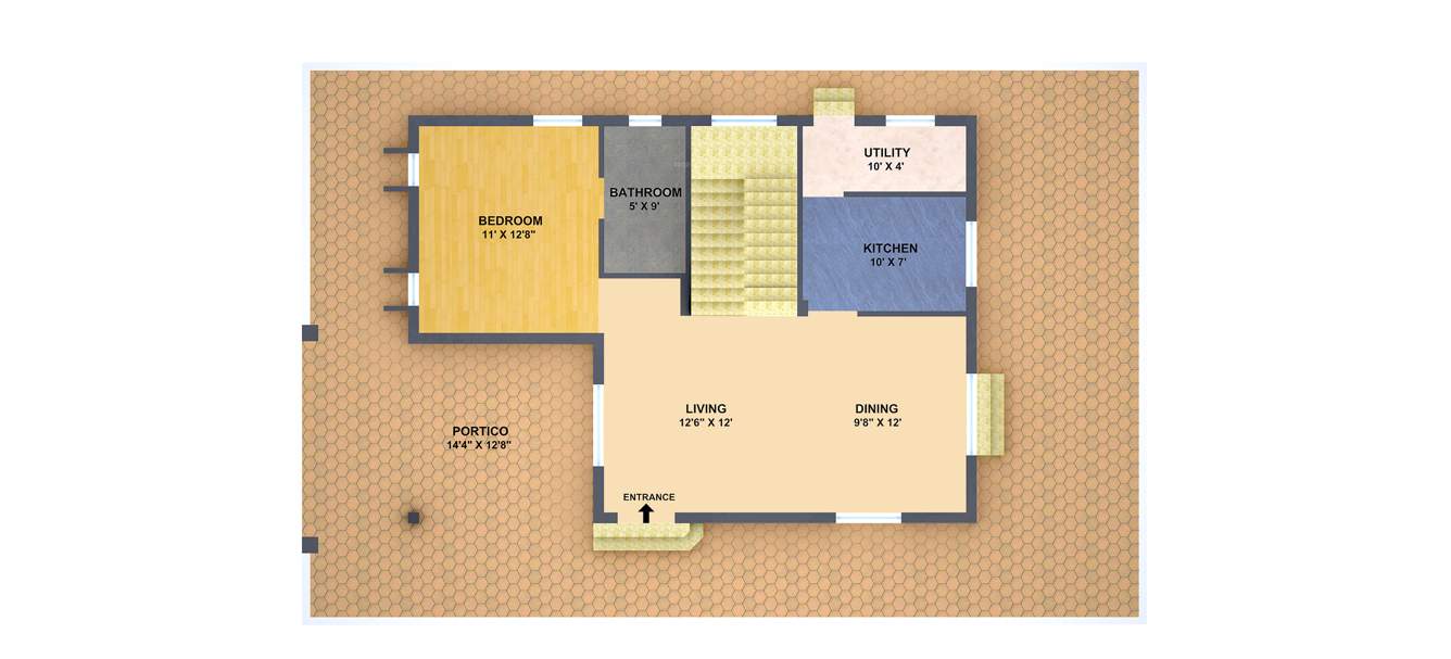 Saket Swarna Villas (3BHK+3T (1,971 sq ft) + Study Room 1971 sq ft)